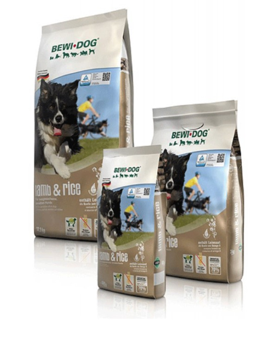 Сухой корм для собак Bewi-Dog Adult All Breed (ягненок, рис) (12,5 кг)