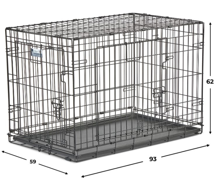 Клетка для собак MidWest Contour 2 двери (63х46х49h см)