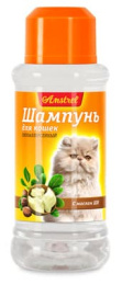 Шампунь для кошек гипоаллергенный с маслом ши "Amstrel"