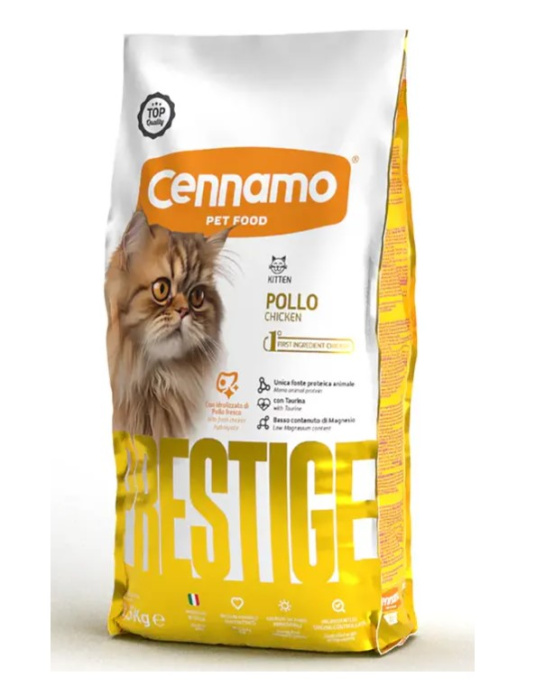 Сухой корм для котят Cennamo Prestige PRC Kitten Pollo (курица) (1,5 кг)