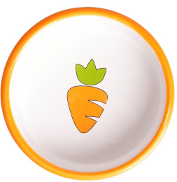 Миска для грызунов Mr.Kranch керамическая с морковью 70 мл