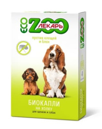 БИОкапли для собак "ЭКО ZOOЛЕКАРЬ"