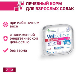 Влажный корм для собак Monge VetSolution Recovery Dog