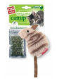 Игрушка для кошек GiGwi Refillable Catnip Мышка с кошачьей мятой (10 см)