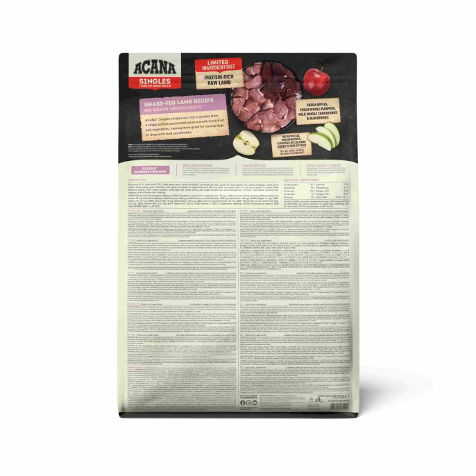 Сухой корм для собак ACANA GRASS-FED LAMB (11,4 кг)