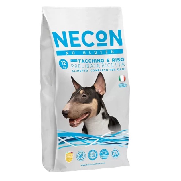 Сухой корм для собак Necon Prelibata Adult (индейка, рис) (3 кг)