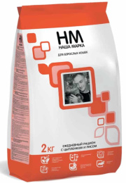 Сухой корм для кошек Наша Марка (цыплёнок, рис) 10 кг