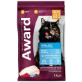 Сухой корм для кошек Award Cat Sterilized (белая рыба) (1,5 кг)