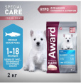 Сухой корм для щенков Award Special Care Hypo Puppy (белая рыба) (12 кг)