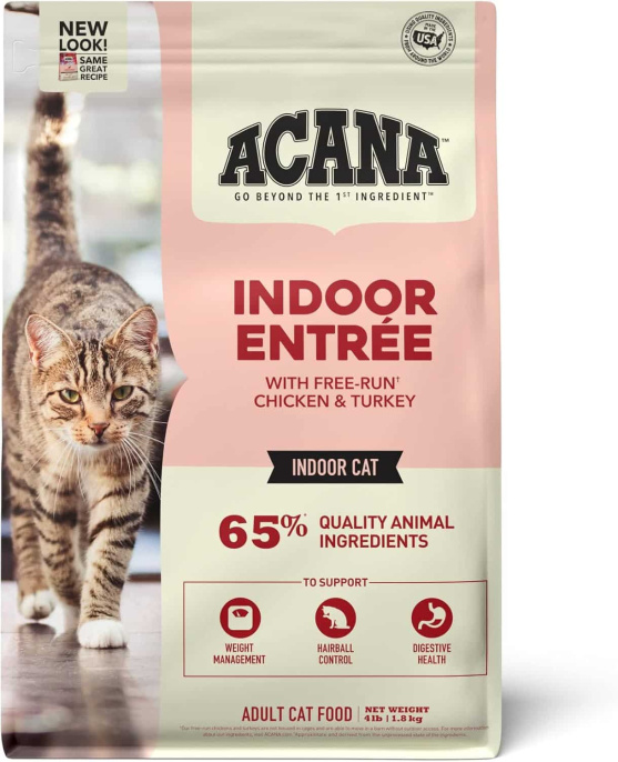 Сухой корм для кошек ACANA INDOOR ENTRÉE Cat (Курица, сельдь, индейка) (1,8 кг)