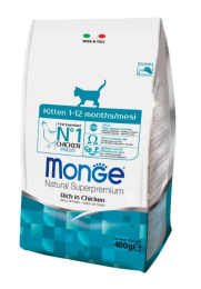 Сухой корм для котят Monge Kitten (курица)