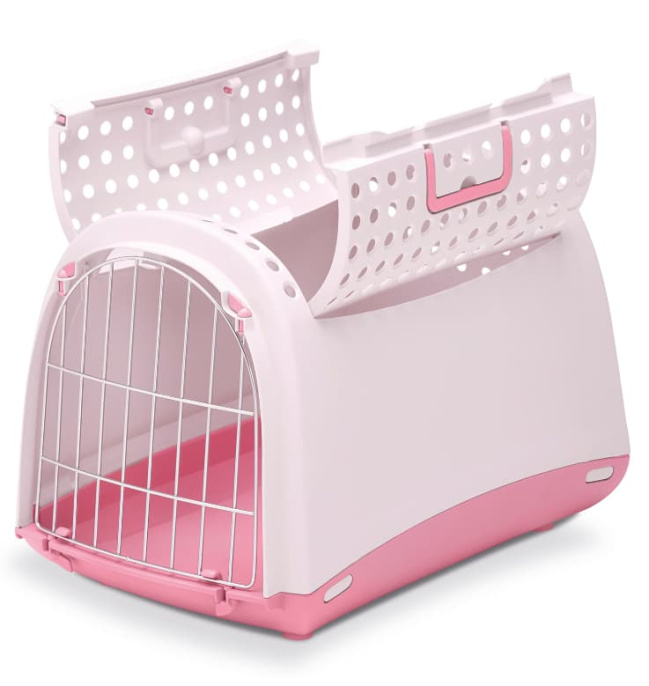 Переноска для животных IMAC LINUS CABRIO (нежно-розовый)