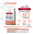 Сухой корм для собак Monge Dog Monoprotein Adult Mini (лосось, рис) (2,5 кг)