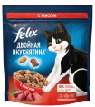 Сухой корм для кошек Felix Двойная вкуснятина (мясо) (1,3 кг)