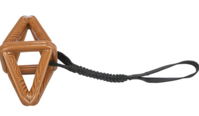 TRIXIE Игрушка для собак CityStyle Ромб на веревке, 18 см /38 см