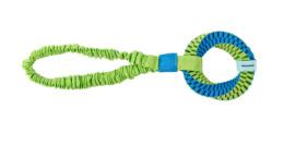 Игрушка-перетяжка для собак  Mr.Kranch Плетеное кольцо-спираль на резинке диаметр 12 см