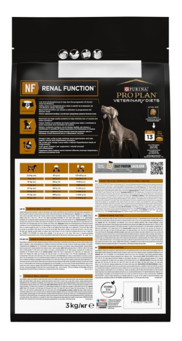 Сухой корм для собак Pro Plan VETERINARY DIETS NF Renal Function Adult (3 кг)