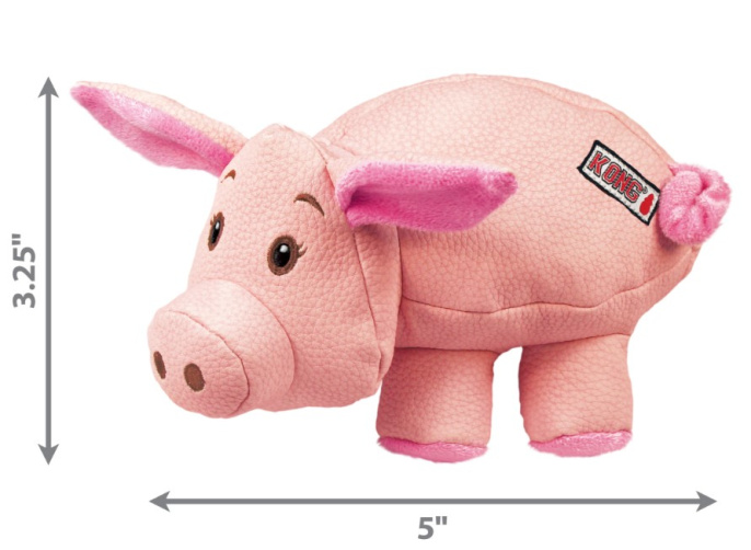 KONG Игрушка для собак Phatz Pig (S)