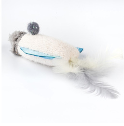 Игрушка для кошек Petpark Космический корабль с перьями и кошачьей мятой