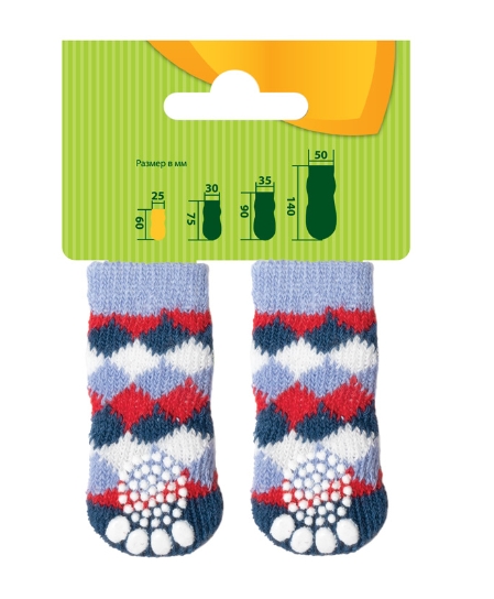 Носки для собак "Ромбы" Triol