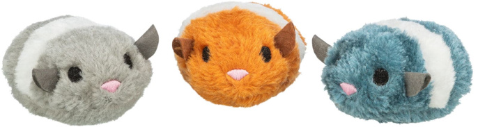 Набор заводных игрушек для кошек, TRIXIE (7-10 см, 12 шт)