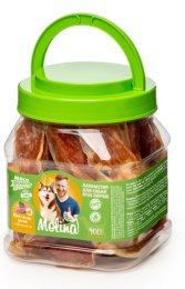 Molina Лакомство для собак всех пород и щенков Кроличьи ушки с куриной пастой