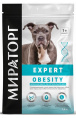 Мираторг Влажный корм для собак при избыточном весе и ожирении Expert Obesity (85 гр)