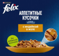 Влажный корм для кошек Felix Аппетитные кусочки в желе (индейка) (75 гр)
