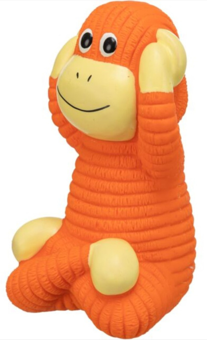 TRIXIE Игрушка для собак Обезьянка, 12 см