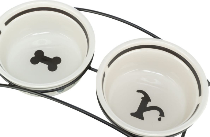 Миска для животных TRIXIE Eat on Feet (2х0.25 л)