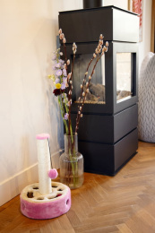 Beeztees Когтеточка-столбик для кошек с тайником