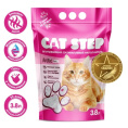 Силикагелевый наполнитель Cat Step Arctic Pink (3,8 л (1,67 кг))