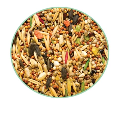 Корм для волнистых попугаев с овощами Triol  (450 гр)