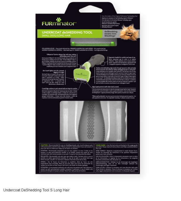 FURminator Undercoat Dog S Long Hair