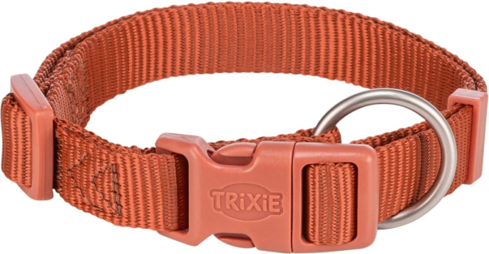 Ошейник для собак TRIXIE Premium Collar (красно-коричневый) (XS-S, 22-35см/10мм)