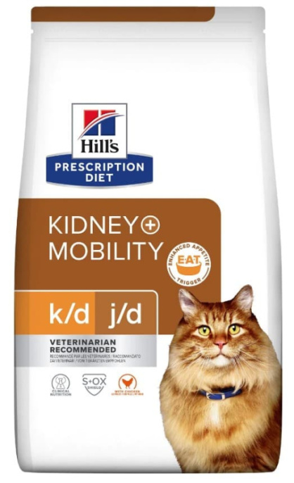 Сухой корм для кошек Hill's Prescription Diet k/d, Mobility Kidney, Joint Care (курица) (1.5 кг)