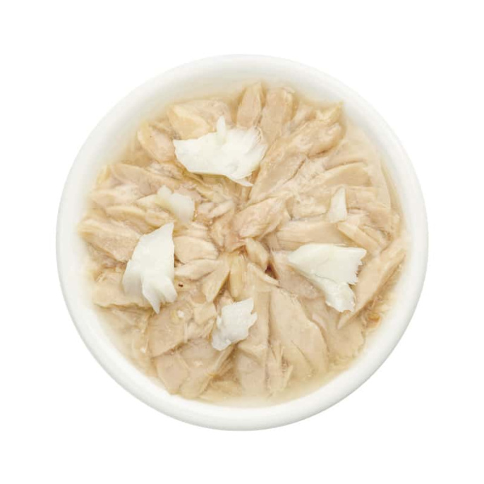 Влажный корм для кошек Деревенские лакомства Домашние обеды "Тунец с окунем в желе" 70 гр