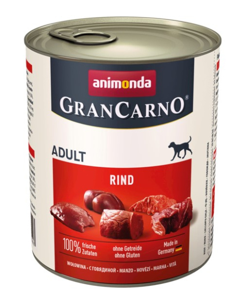 Консервы для собак Animonda Gran Carno Fleisch Adult (говядина) (400 гр.)