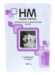 Влажный корм для собак мелких пород Наша Марка (ягненок)
