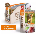 Влажный корм для стерилизованных кошек Sirius Adult Cat (утка, клюква)  (85 гр.)