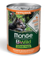 Консервы для щенков Monge BWild GF Puppy & Junior (утка) (400 гр.)