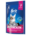 Сухой корм для кошек Brit Premium Cat Adult Chicken (курица) (400 гр.)
