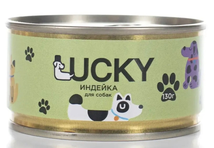 Консервы для собак Lucky Adult Dog (индейка) (130 гр)