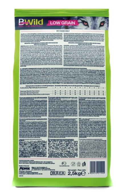 Сухой корм для собак Monge Dog BWild LG Adult All Breeds (дикий кабан) (2,5 кг)