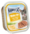 Консервы для кошек Happy Cat Minkas Duo Паштет Adult Cat (говядина, кролик) (100 гр.)