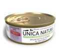 Консервы для кошек Unica Natura UNICO INDOOR (Ломтики тунца)