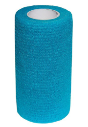 Бинт самофиксирующийся Valta Care Premium c горьким вкусом голубой