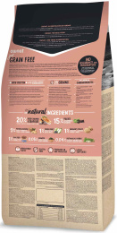 Сухой корм для собак OWNAT Just Grain Free Adult Dog Salmon&Seafood (лосось)