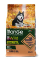 Сухой корм для собак Monge Dog BWild GF Adult All Breeds (лосось) (2,5 кг)
