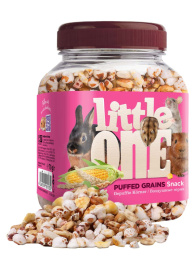 Лакомство для всех видов грызунов Little One Воздушные зерна